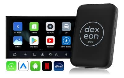 Adaptador Ai Box Carplay Wireless Android Auto Smart Dexeon