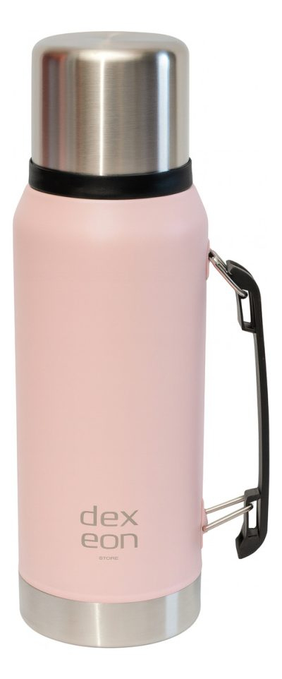 Termo Acero Inoxidable 1,2 Litro 24hs Tapón 360 Dexeon