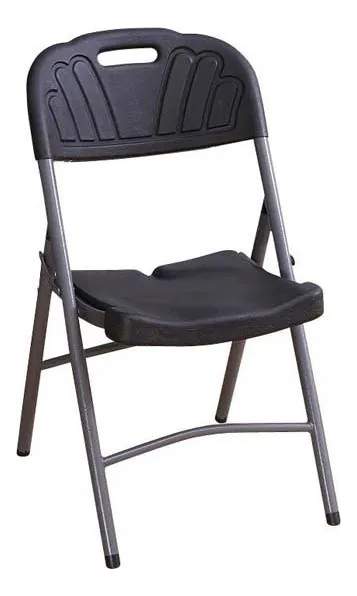 Silla Plegable Plastico Reforzada Jardín Exterior Dexeon