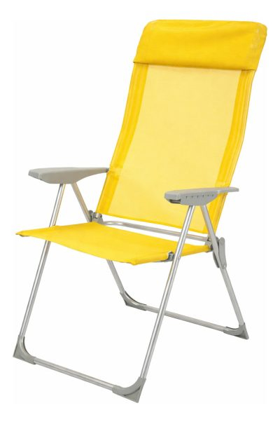 Reposera Plegable 5 Posiciones Aluminio Reforzada Playa