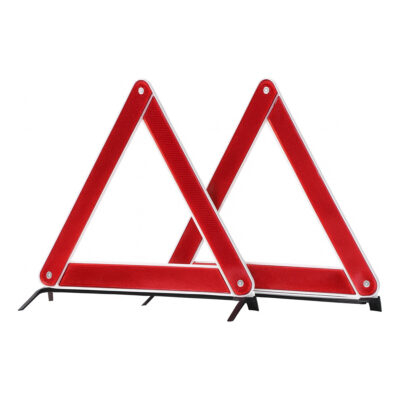 Baliza Triangulo Auto Homologada Reflectiva X2 Unidades