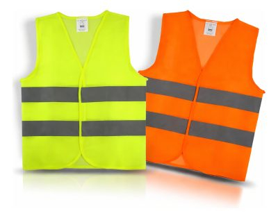 Chaleco Refractario Fluor Seguridad Apto Auto Moto Vtv
