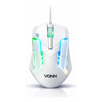 Mouse Gamer Usb Dexeon Vonn V1 1200dpi Rgb Leds Alámbrico