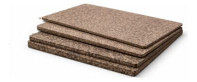 Plancha Corcho Y Goma 90x60 1mm Natural Pared Manualidades