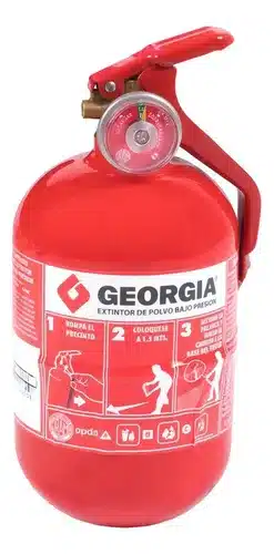 Matafuegos Georgia 1kg Modelo Corto Para Auto Vtv