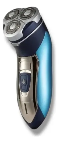 Afeitadora Recargable Inalambrica Hytoshy Lavable En Agua Azul Marino