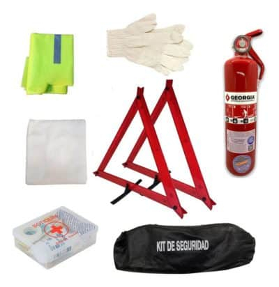 Kit Reglamentario Seguridad Automovil Vtv 7 En 1 Matafuego