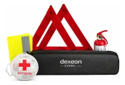 Kit De Seguridad Para Autos 5 En 1 Balizas Chaleco Botiquin