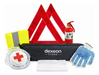 Kit Seguridad 7 En 1 Vehicular Auto Matafuego Vtv Económico
