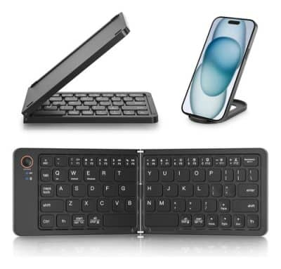 Mini Teclado Plegable Inalambrico Bluetooth Recargable