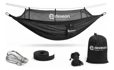Hamaca Paraguaya Mosquitero Utraliviana Para Camping Dexeon