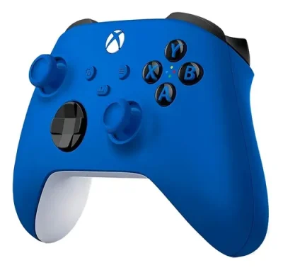 Joystick Microsoft Xbox Generación Shock Blue Azul