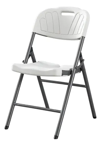 Silla Plegable Plastico Reforzada Exterior Jardín Dexeon