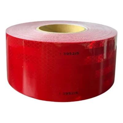 Cinta Reflectiva Roja Apta Vtv Rollo 45,7mts X 7,5cm