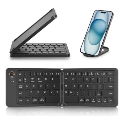 Mini Teclado Plegable Inalambrico Bluetooth Recargable