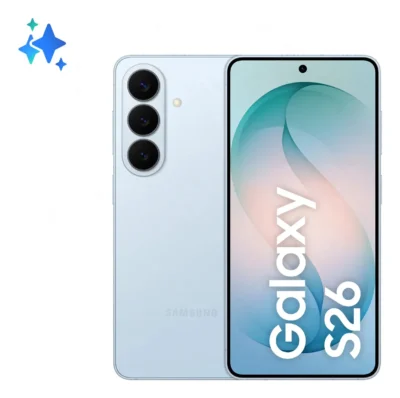 Samsung Galaxy S26, 256 Gb, 12 Gb, Galaxy Ai, Cámara Triple Celeste Azul