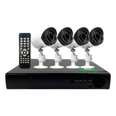 Hytoshy Kit Cámaras Seguridad Full AHD CCTV 4 Canales