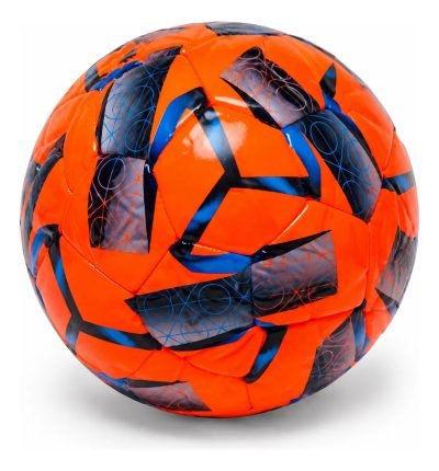 Pelota Fútbol N°5 Profesional Pvc Naranja Azul Negra Naranja