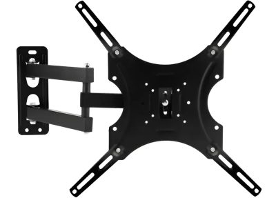 Soporte TV Monitor de Pared con Brazo Móvil para Pantallas de 14 a 55 Pulgadas, Negro