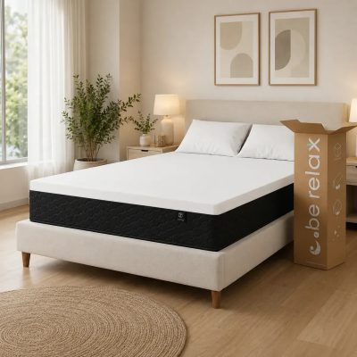 Colchón En Caja Queen 160cm X 200cm Espuma Premium Dexeon