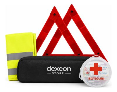 Kit Seguridad Vehicular 4 En 1 Complementario Sin Matafuegos