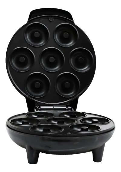 Máquina Hytoshy Fábrica de Mini Donas 7 unidades 1200W Negro